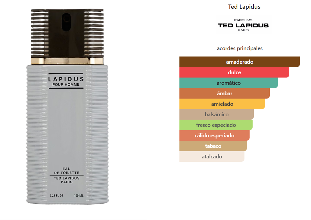 TED LAPIDUS POUR HOMME