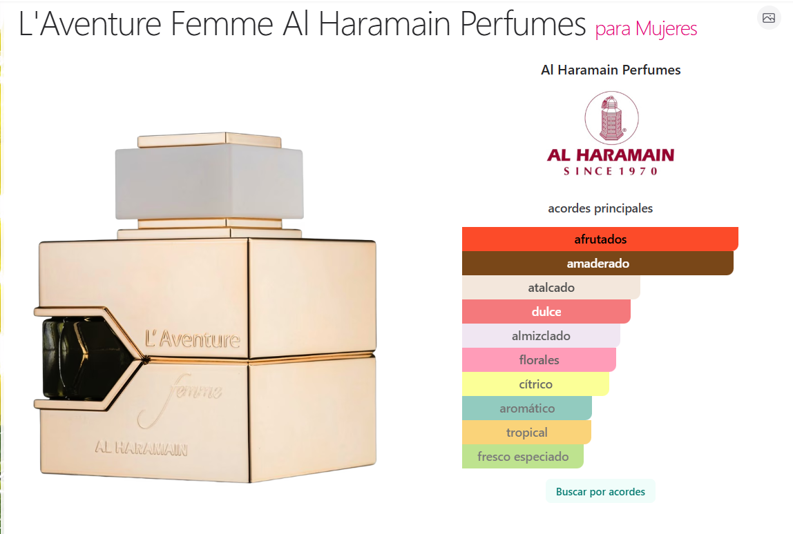 AL HARAMAIN: L'AVENTURE FEMME