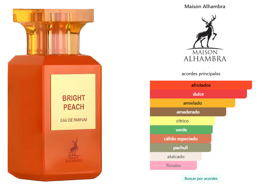 MAISON ALHAMBRA: BRIGHT PEACH