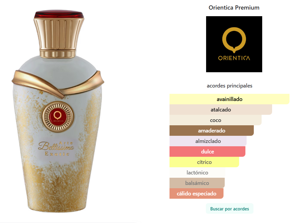 ORIENTICA PREMIUM: ARTE BELLISIMO EXOTIC