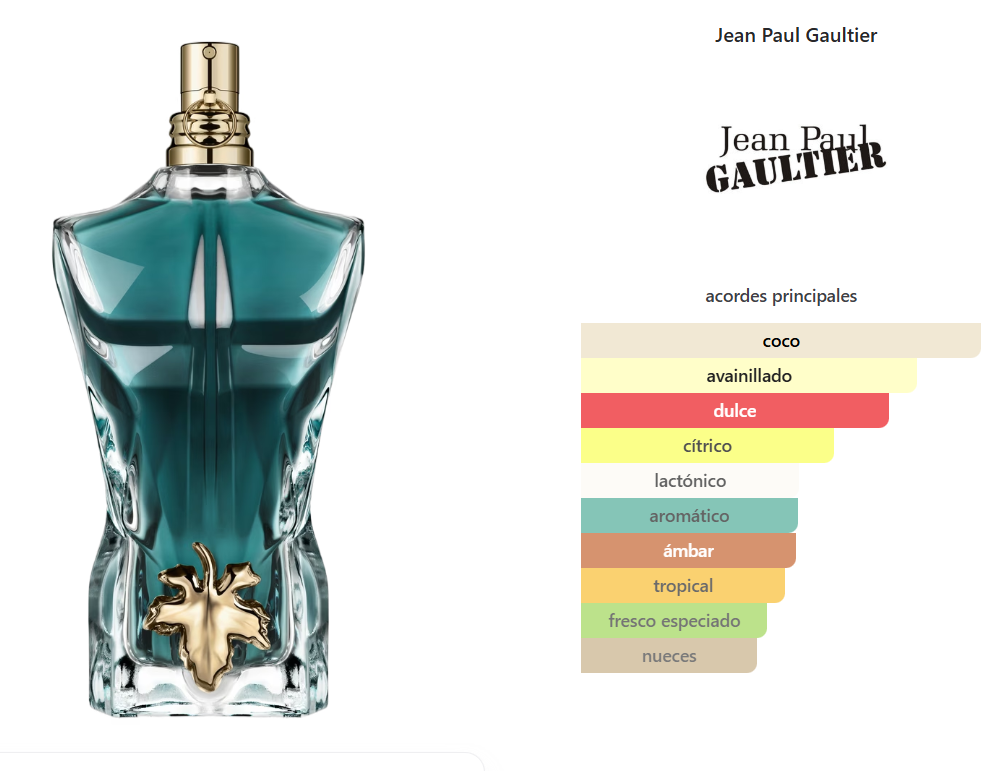 JEAN PAUL GAULTIER LE BEAU