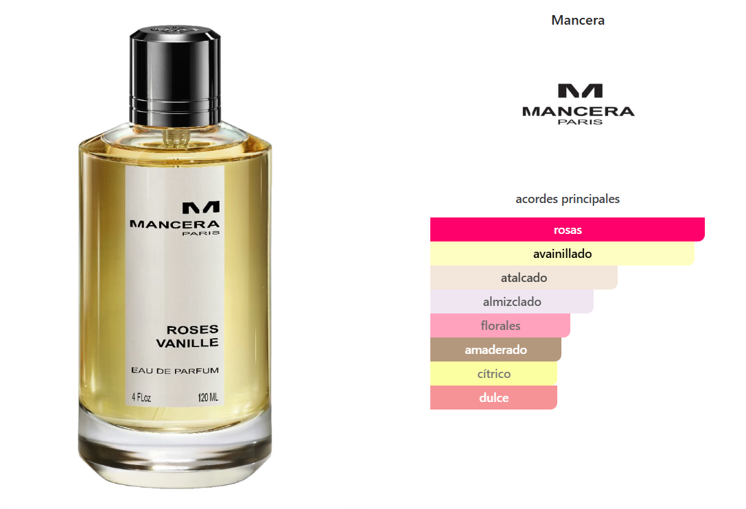 MANCERA ROSES VANILLE