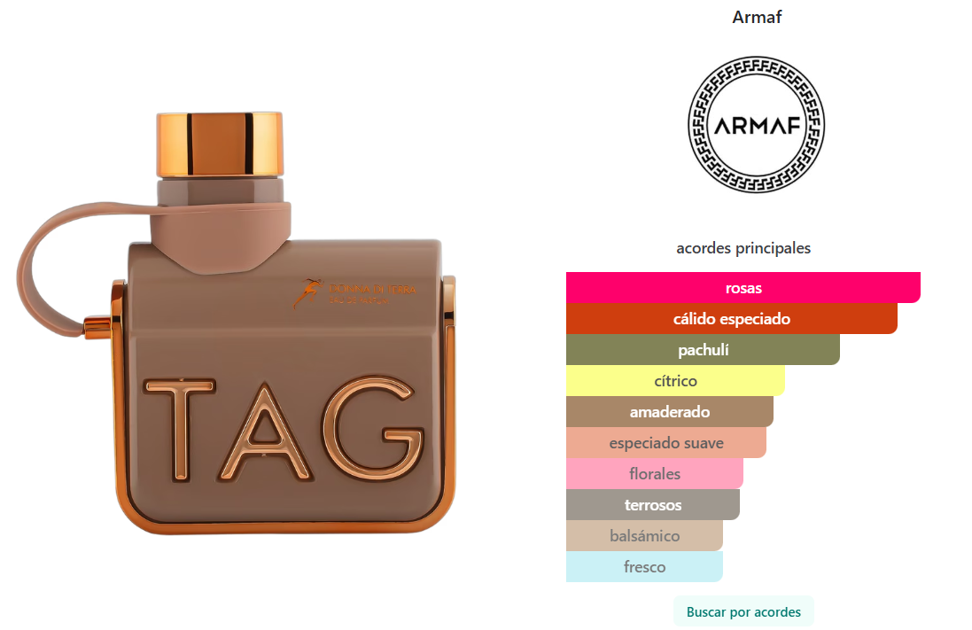 ARMAF TAG-HER: DONNA DI TERRA