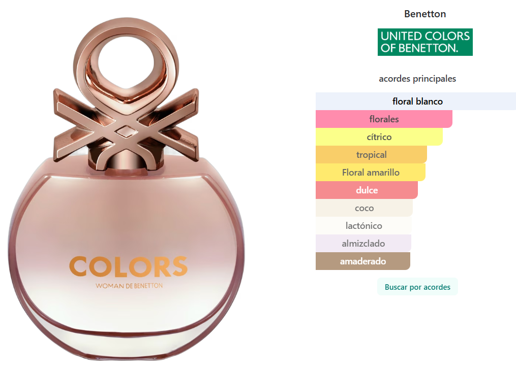 BENETTON: COLORS WOMAN ROSE