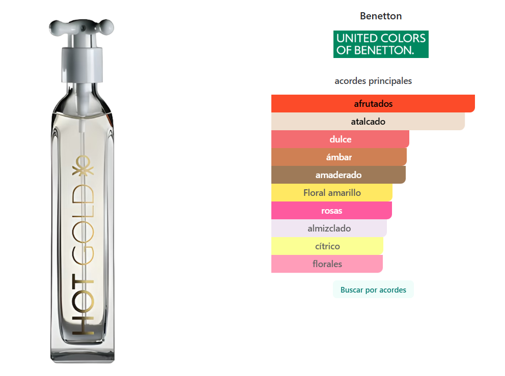 BENETTON: HOT GOLD