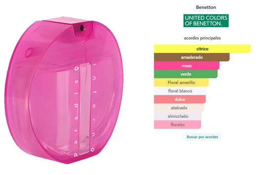 BENETTON: PARADISO INFERNO PINK