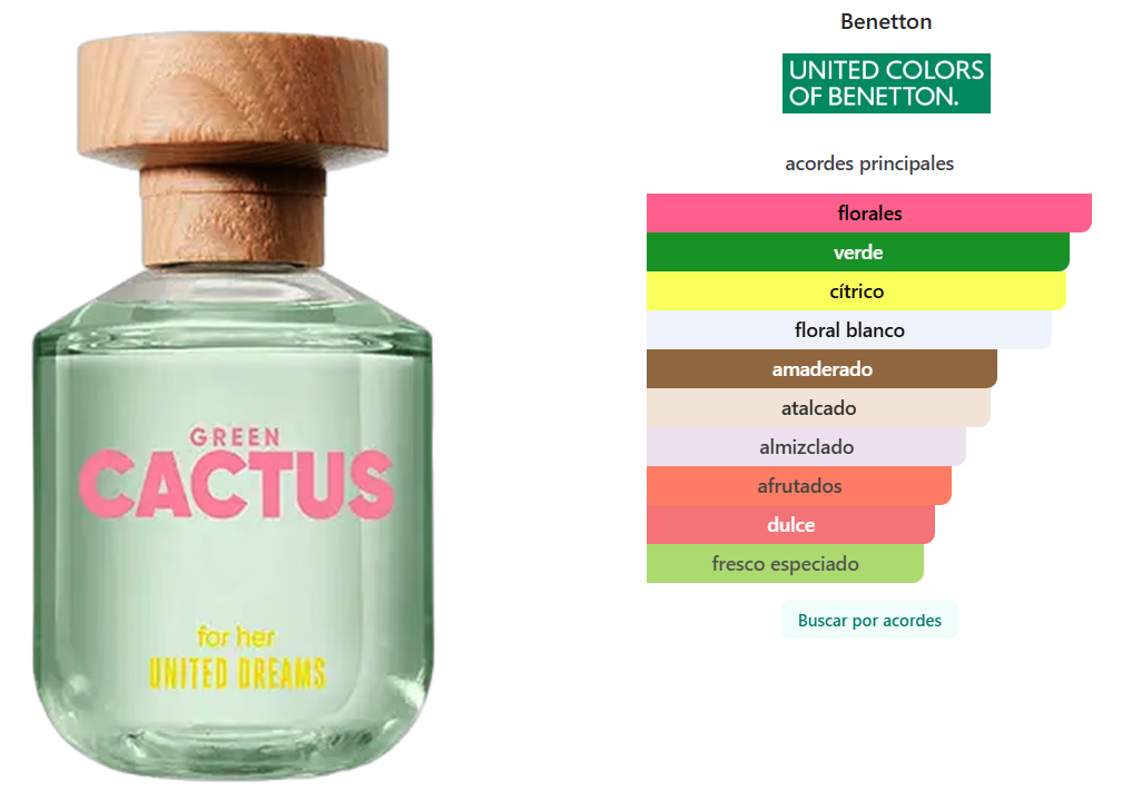 BENETTON: UNITED DREAMS GREEN CACTUS