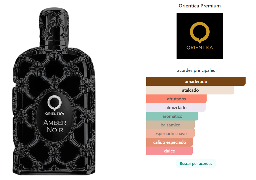 ORIENTICA PREMIUM: AMBER NOIR