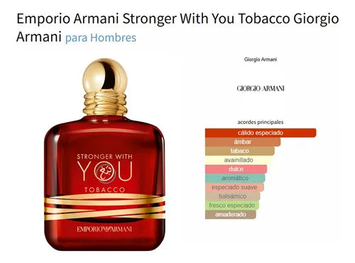ARMANI STRONGER WITH YOU TOBACCO