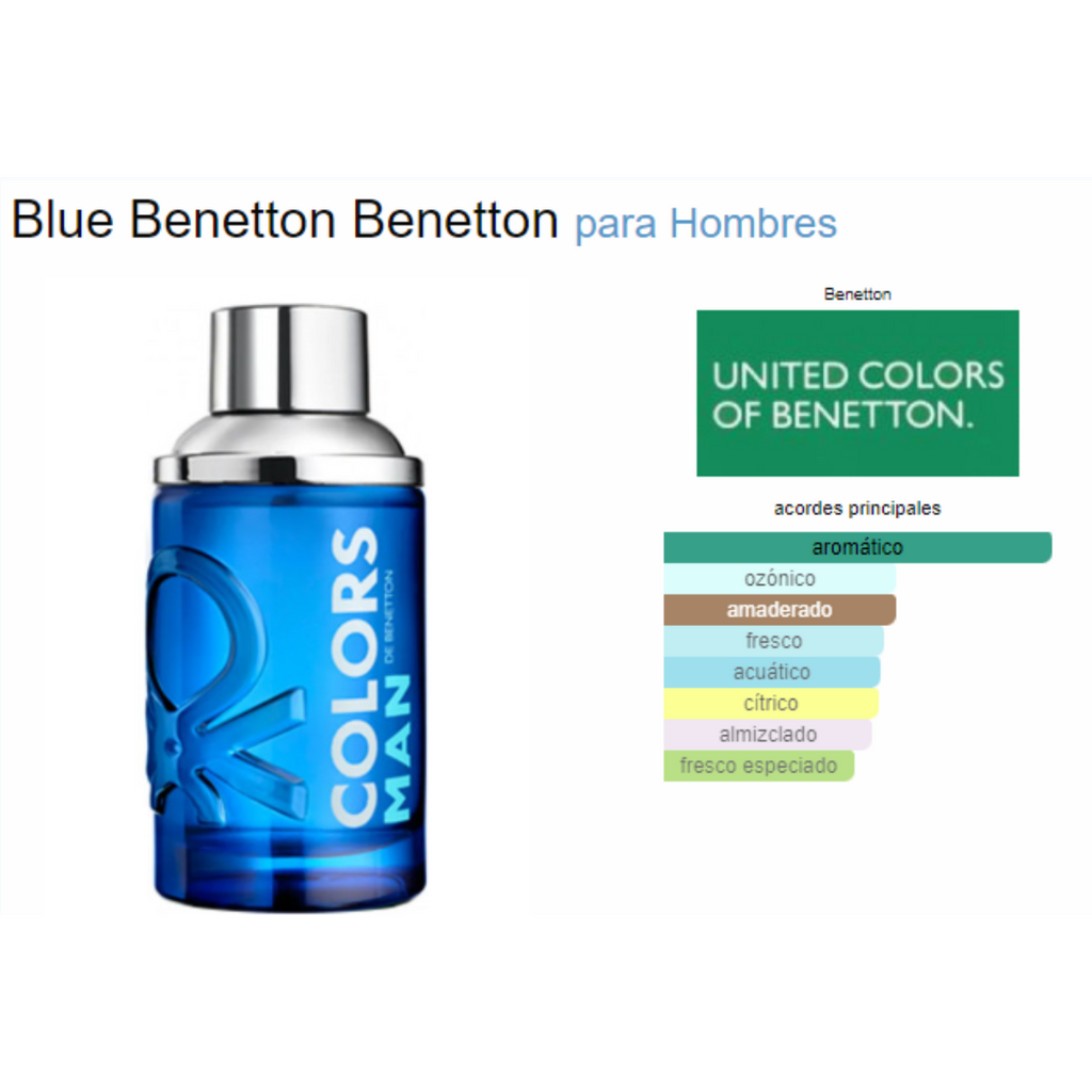 COLORS DE BENETTON BLUE