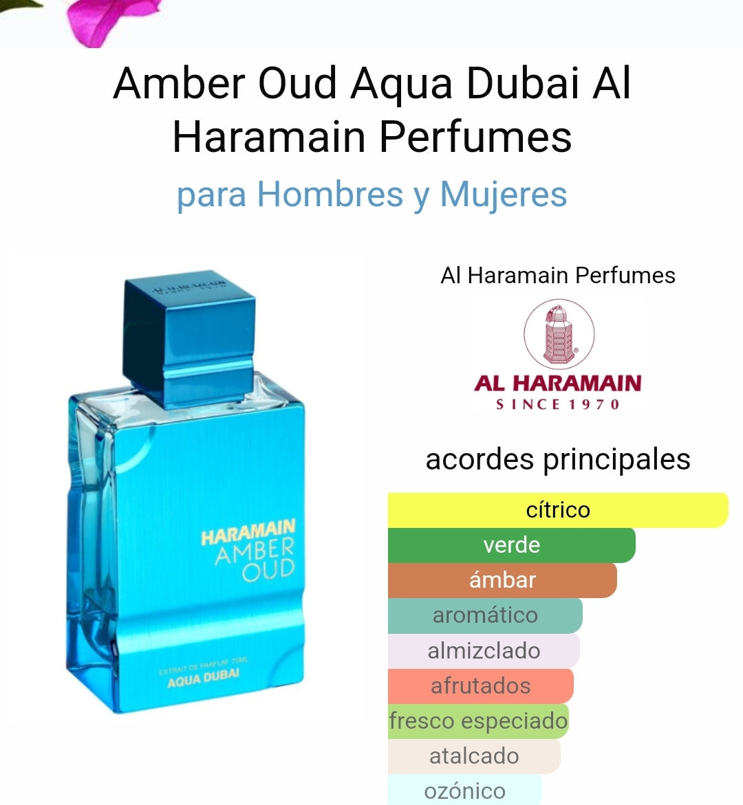 AL HARAMAIN AMBER AQUA DUBAI 100 mL EDP